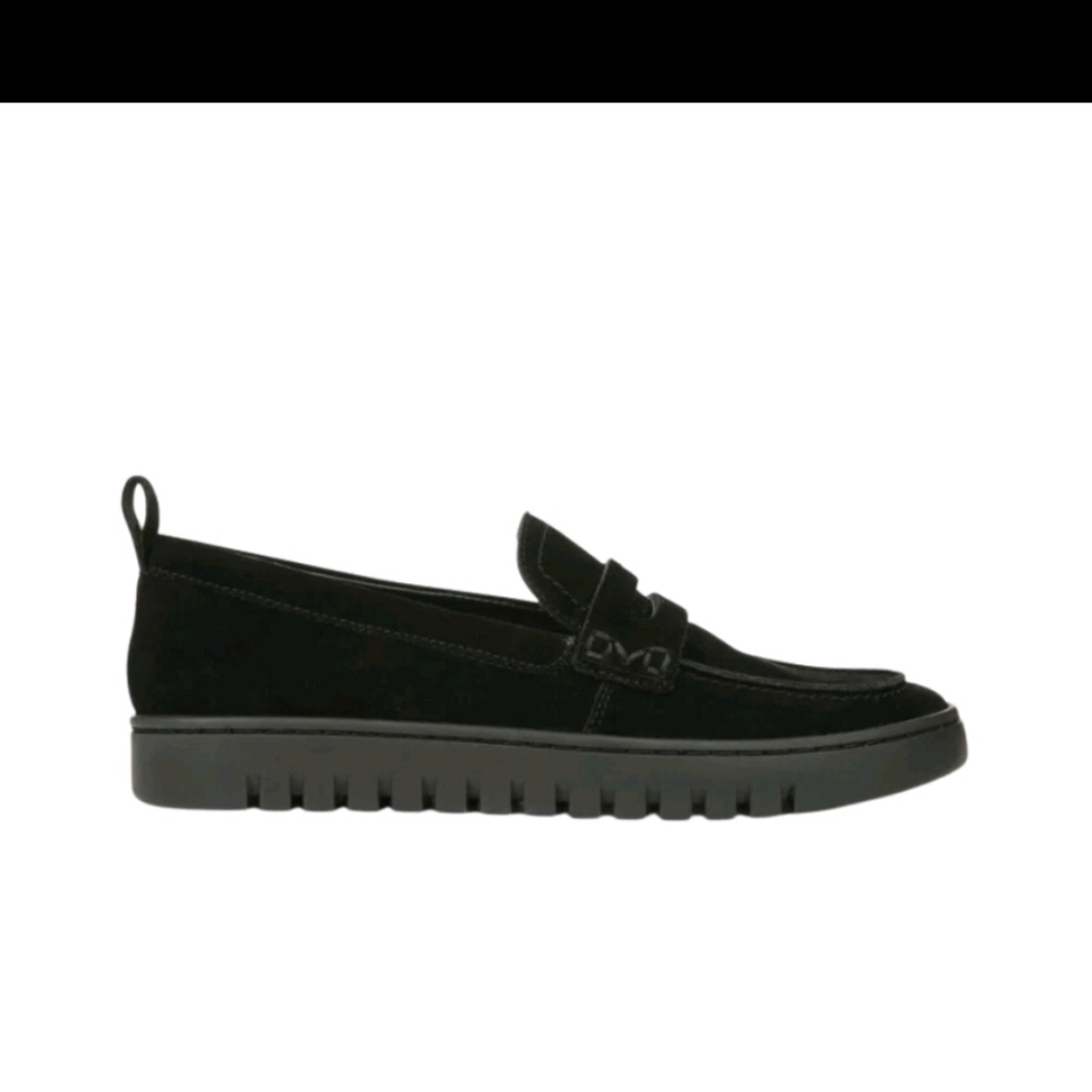 Vionic Women's Uptown Suede Loafer - Black - Picture 8 of 9